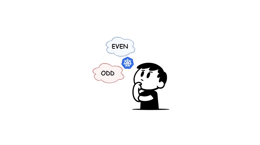 Why is the number of distributed nodes usually an odd number?